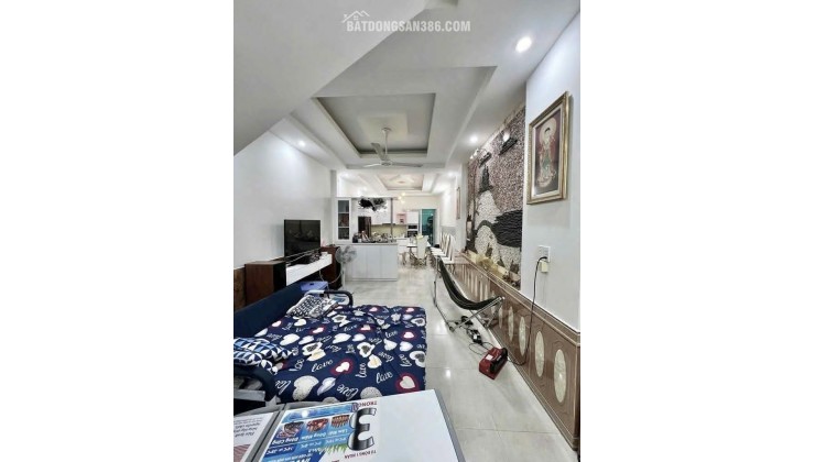 NHÀ MỚI 4 TẦNG QUANG TRUNG GV - GẦN THỐNG NHẤT - HẺM 5M Ô TÔ VÔ NHÀ - 79M² - Chỉ  7.X Tỷ